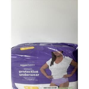 Amazon Basics Women's Incontinence Underwear, Max Absorbency, Medium , 20 Count
